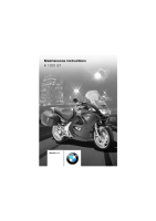 BMW K1200 GT - Maintenance instructions EN 2004 
